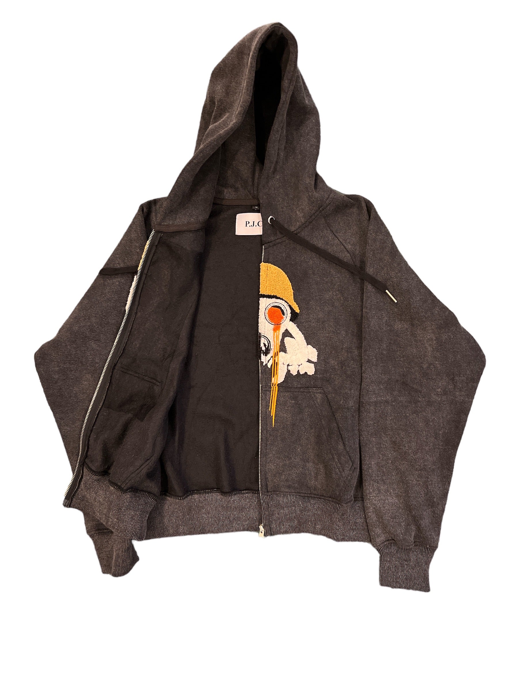 Chenille Gas Mask Hoodie