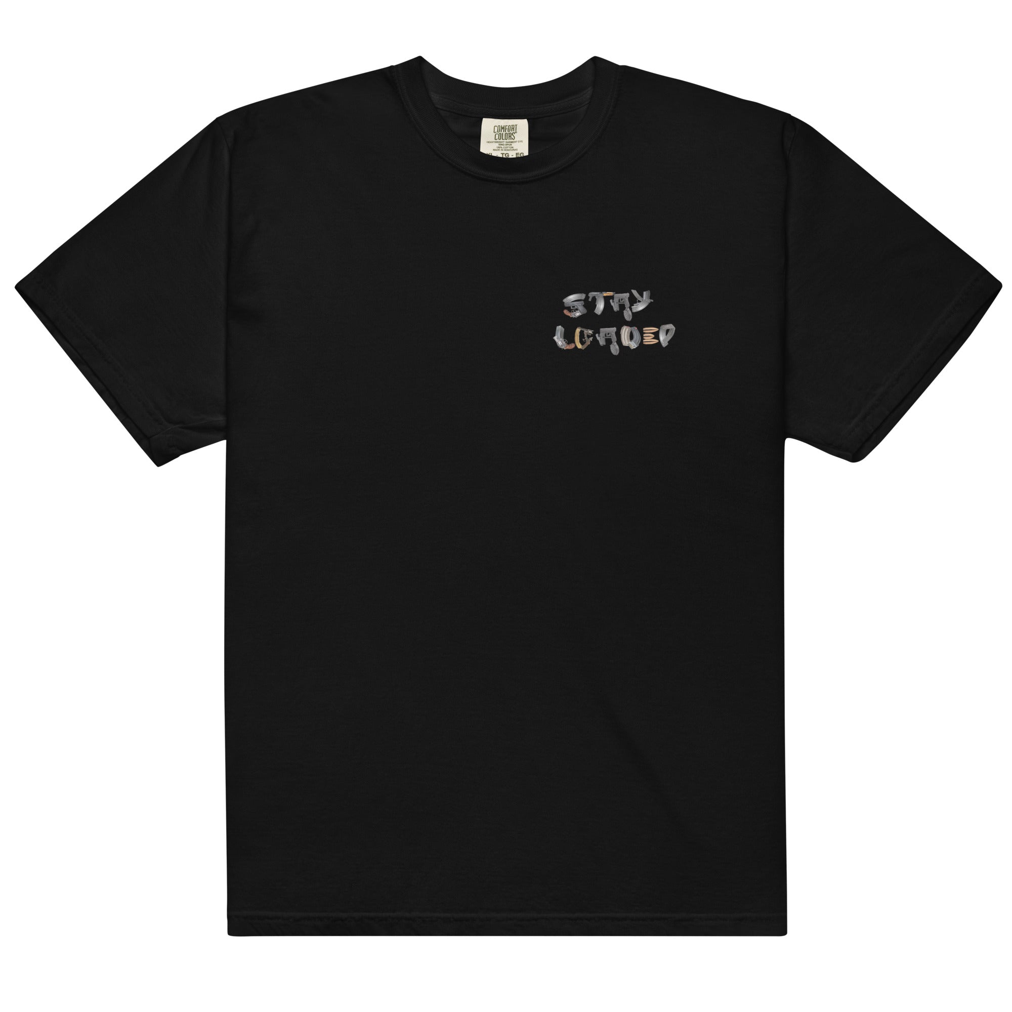 Premiumjunk Stay Loaded Guns garment-dyed heavyweight t-shirt