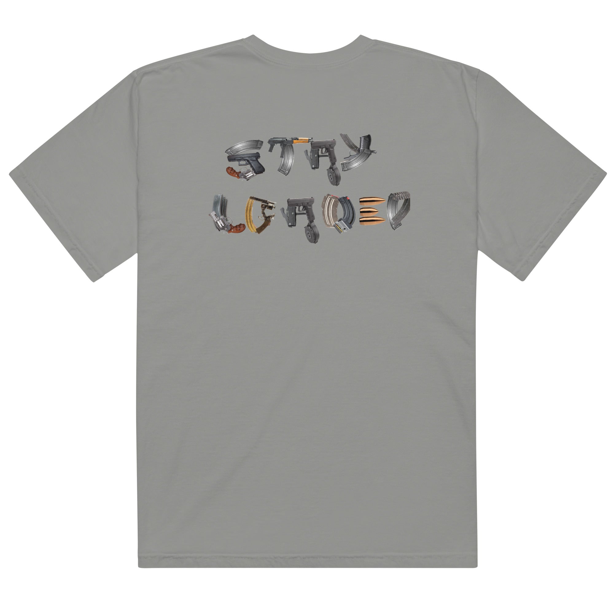 Premiumjunk Stay Loaded Guns garment-dyed heavyweight t-shirt