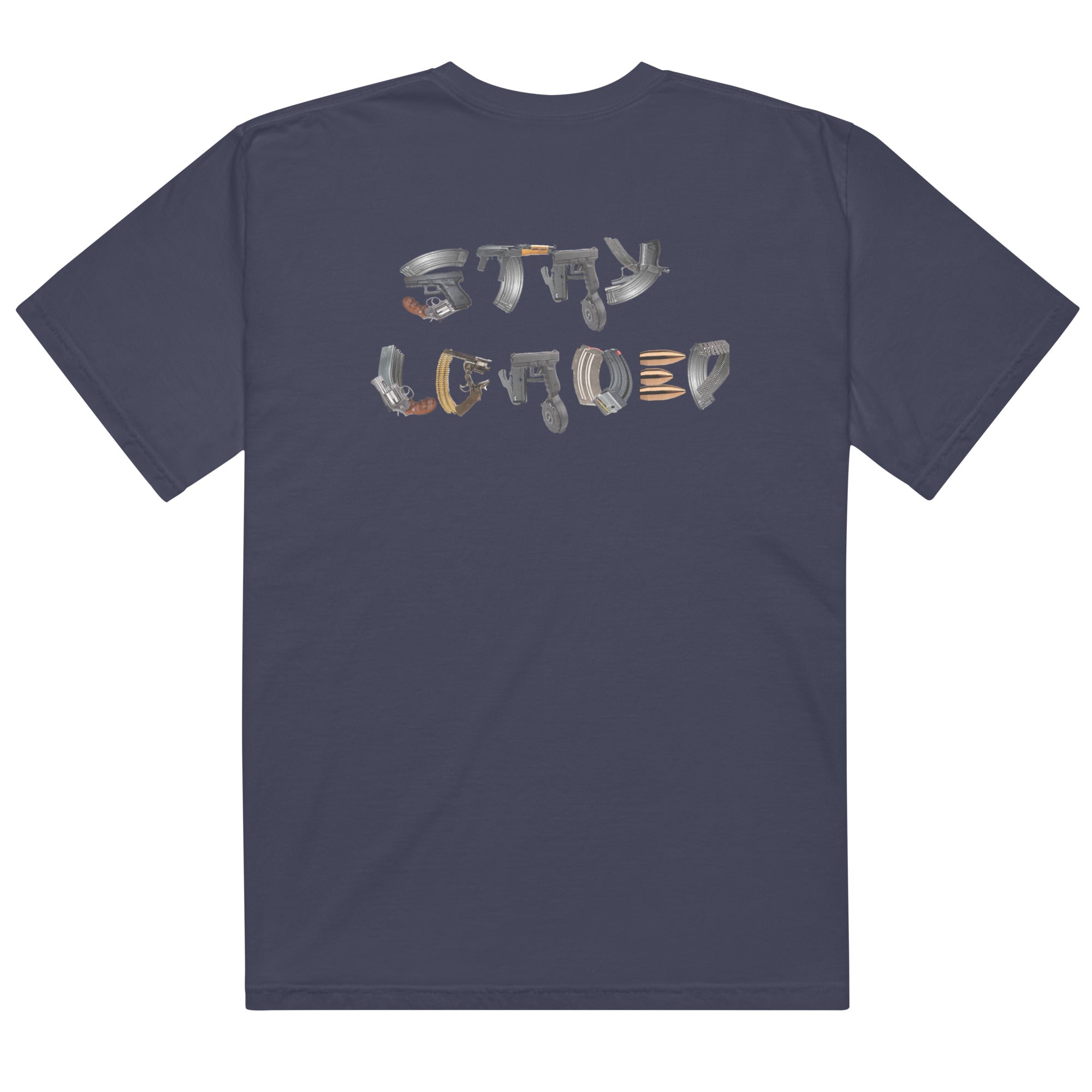 Premiumjunk Stay Loaded Guns garment-dyed heavyweight t-shirt
