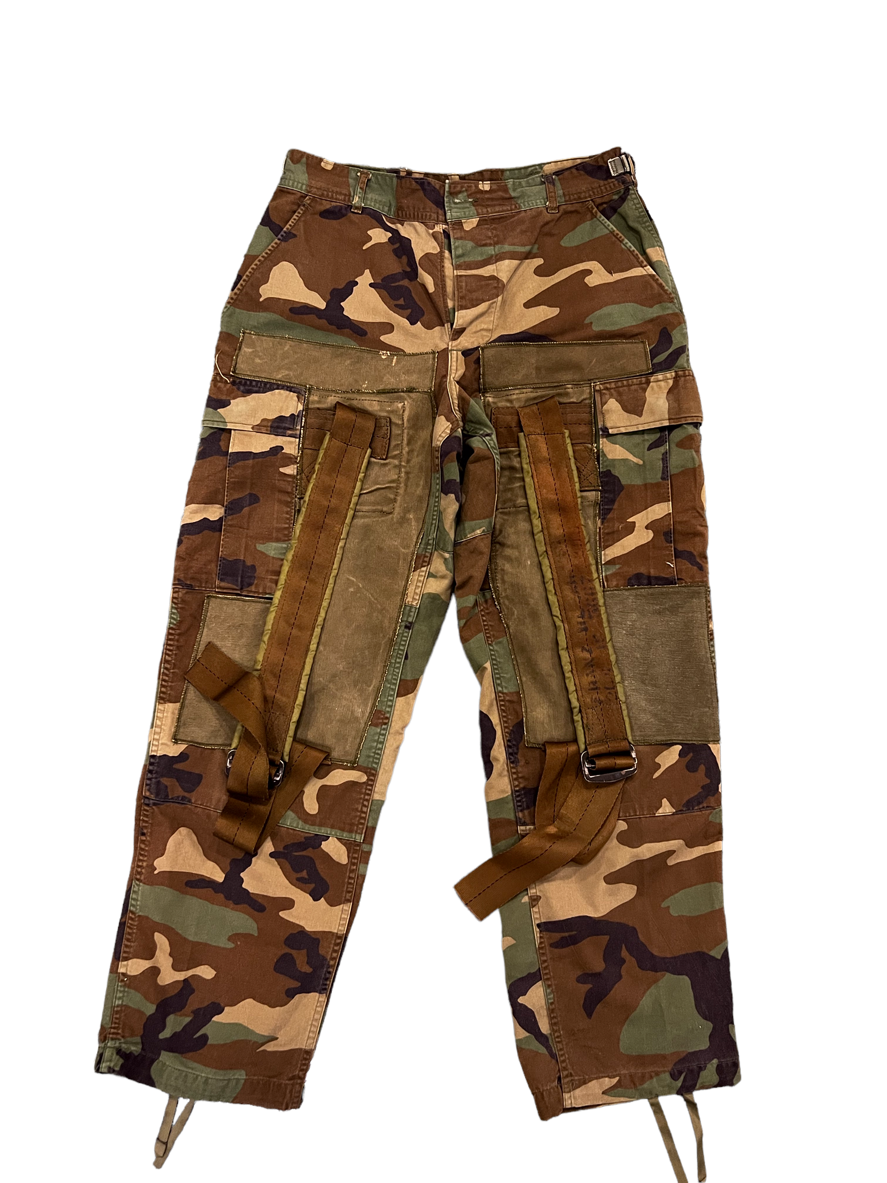 Reconstructed BDU Camo Pants