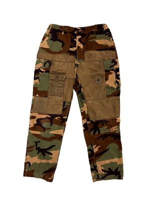 Reconstructed BDU Camo Pants