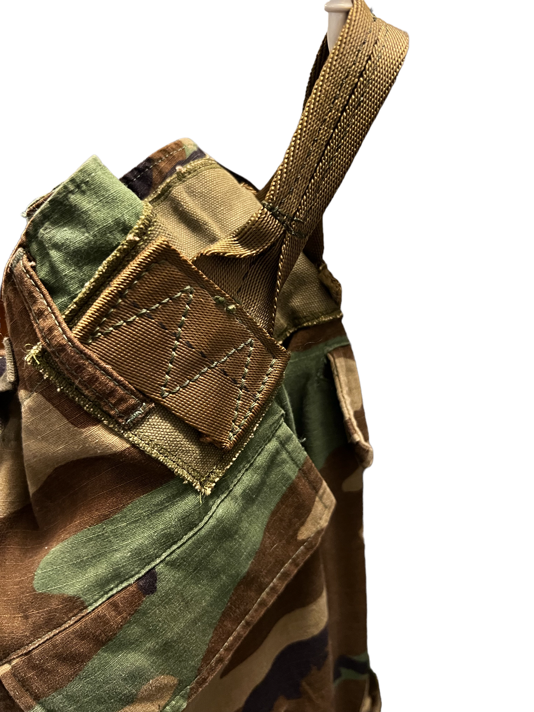 Reconstructed BDU Camo Pants
