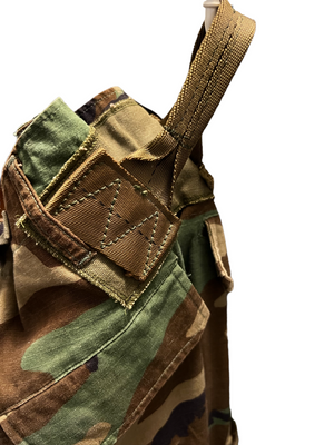 Reconstructed BDU Camo Pants