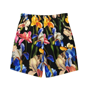 Premiumjunk Men's floral swim trunks
