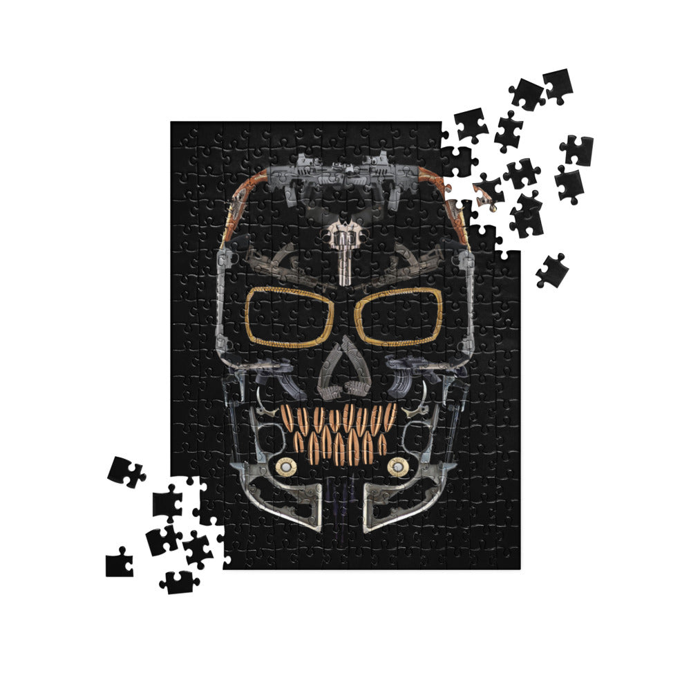Gun Skull Jigsaw puzzle