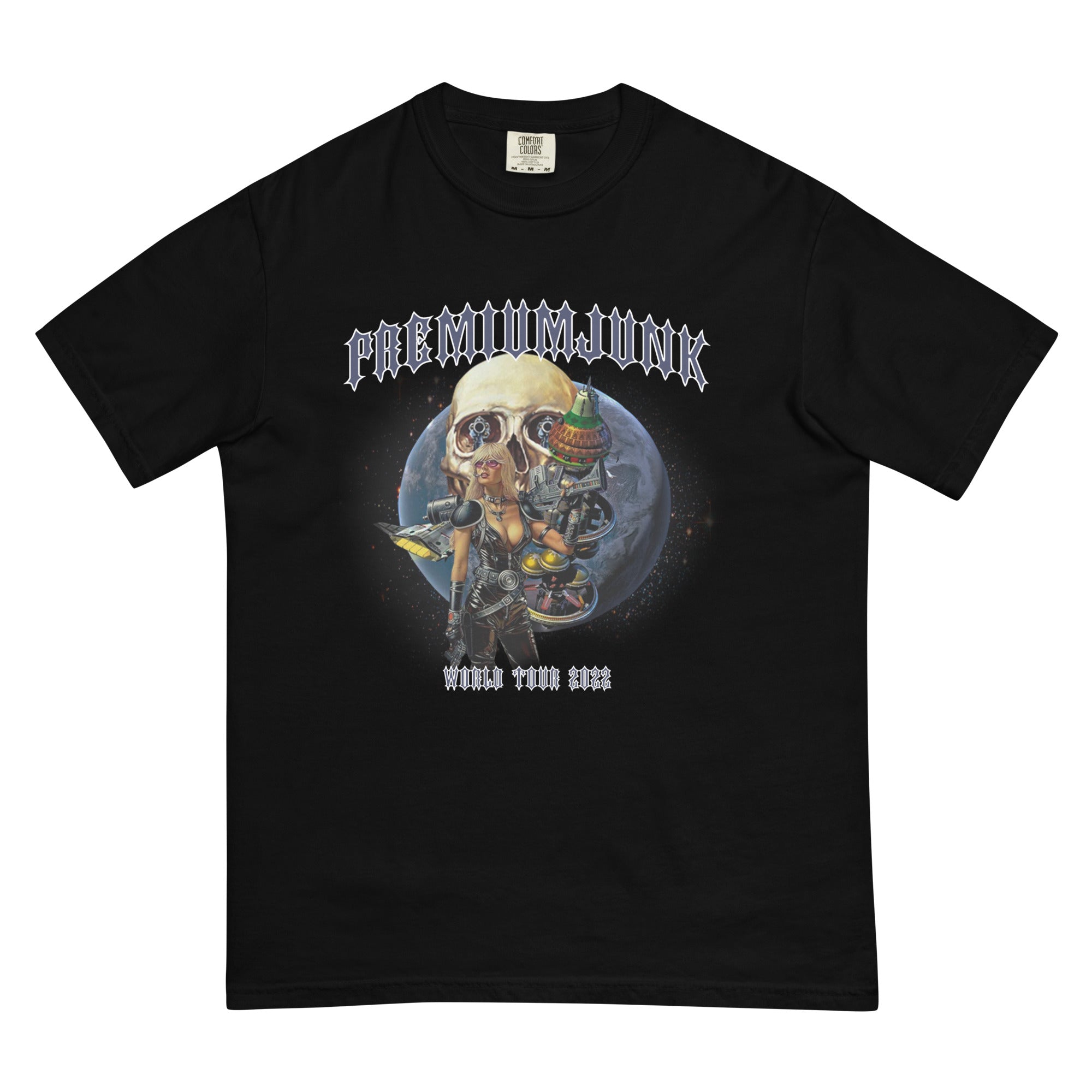 Premiumjunk "World Tour" garment-dyed heavyweight t-shirt