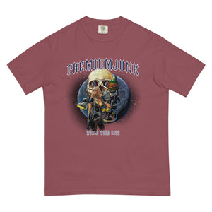 Premiumjunk "World Tour" garment-dyed heavyweight t-shirt