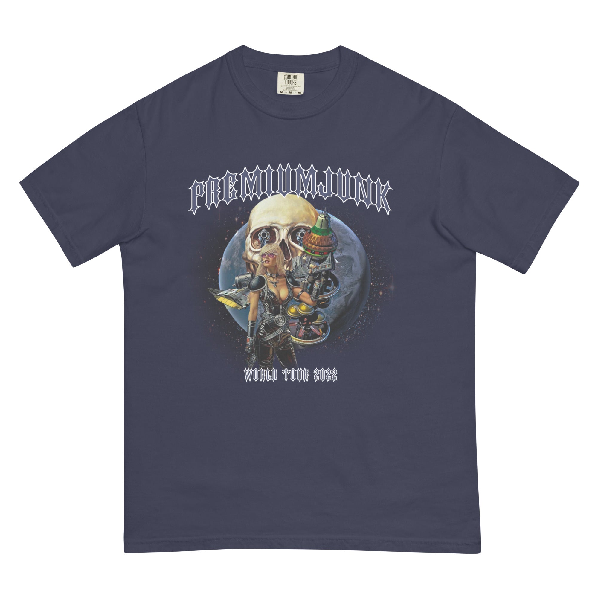 Premiumjunk "World Tour" garment-dyed heavyweight t-shirt