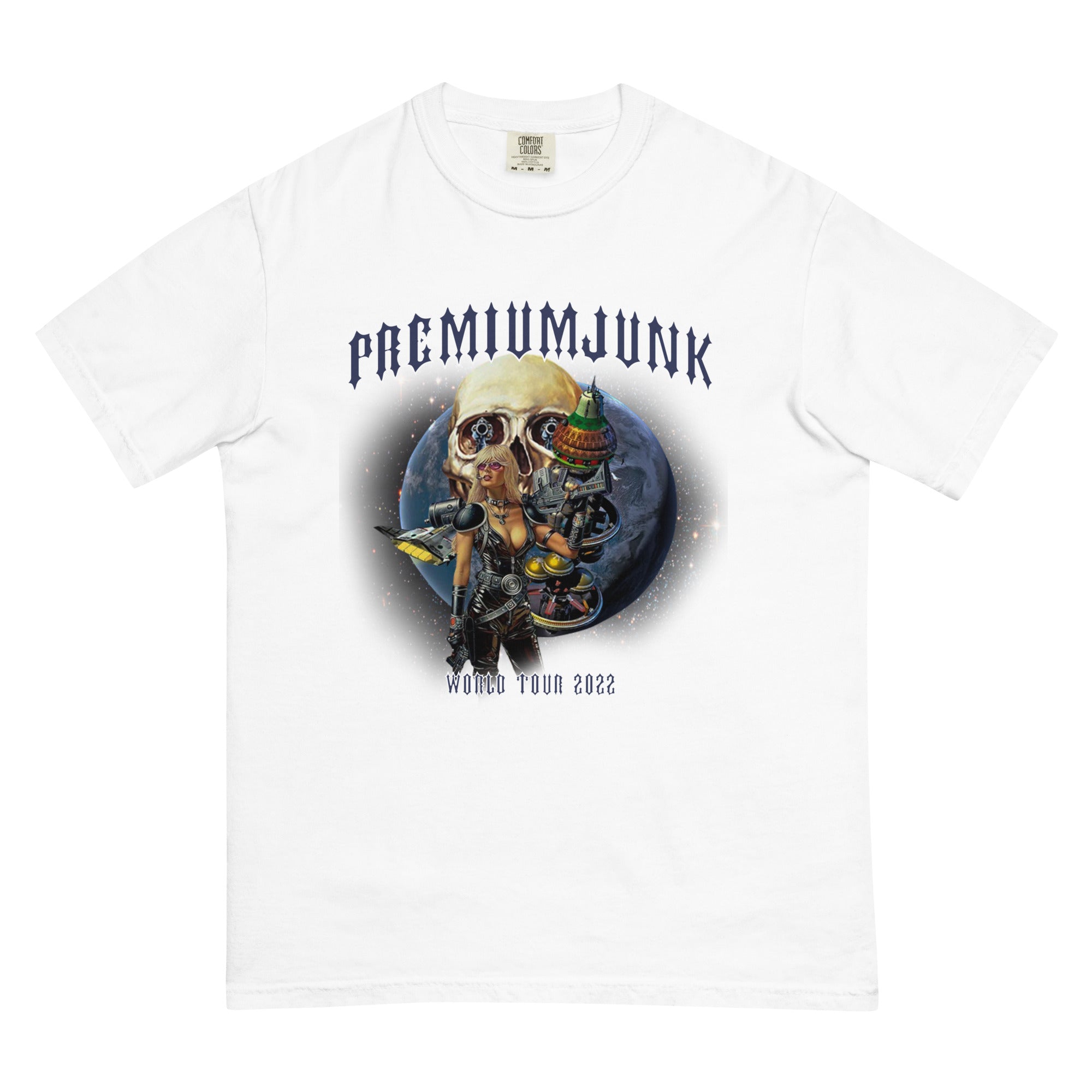 Premiumjunk "World Tour" garment-dyed heavyweight t-shirt