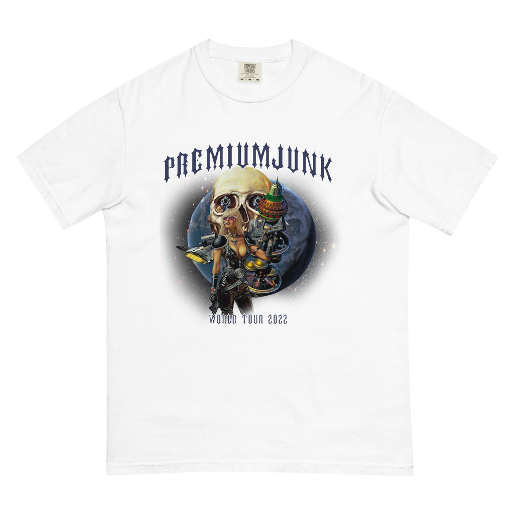 Premiumjunk "World Tour" garment-dyed heavyweight t-shirt