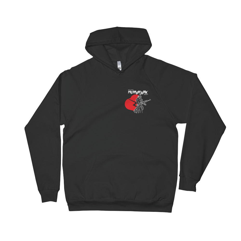 Womans Scorn Unisex Fleece Hoodie