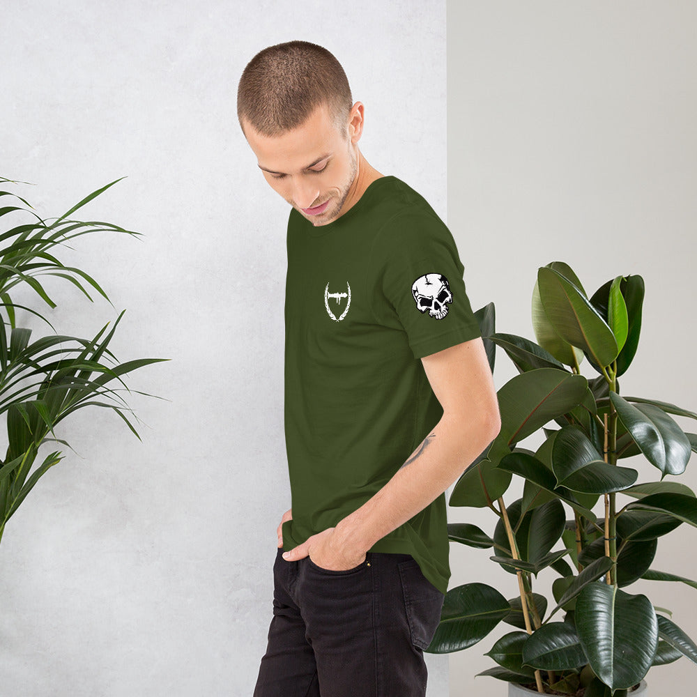Scull RPG Logo Short-Sleeve Unisex T-Shirt