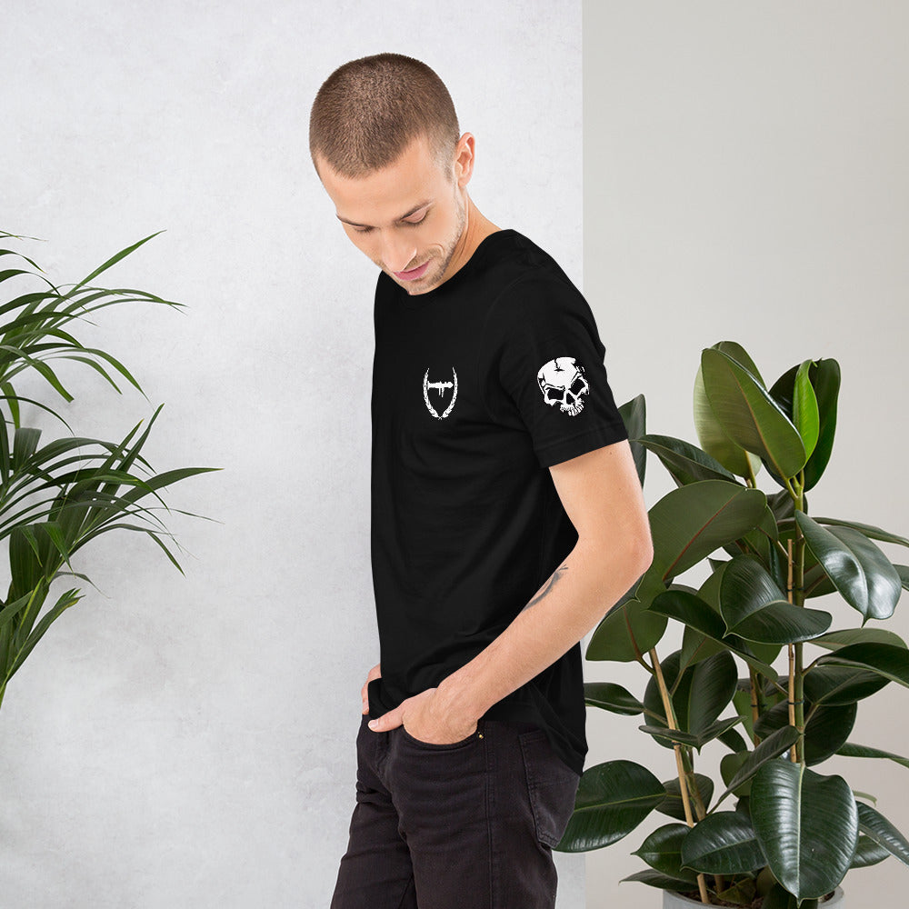 Scull RPG Logo Short-Sleeve Unisex T-Shirt