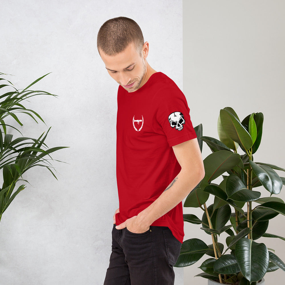 Scull RPG Logo Short-Sleeve Unisex T-Shirt
