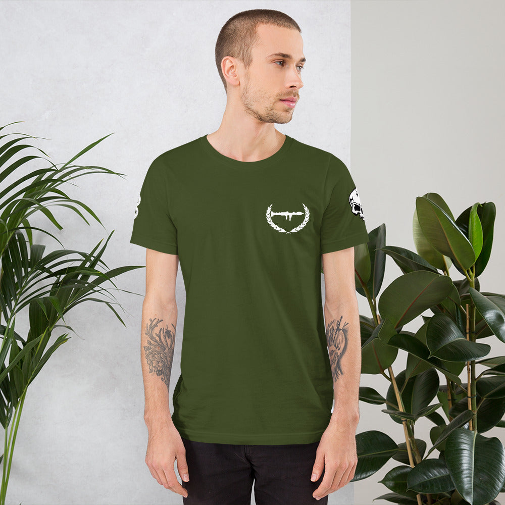 Scull RPG Logo Short-Sleeve Unisex T-Shirt