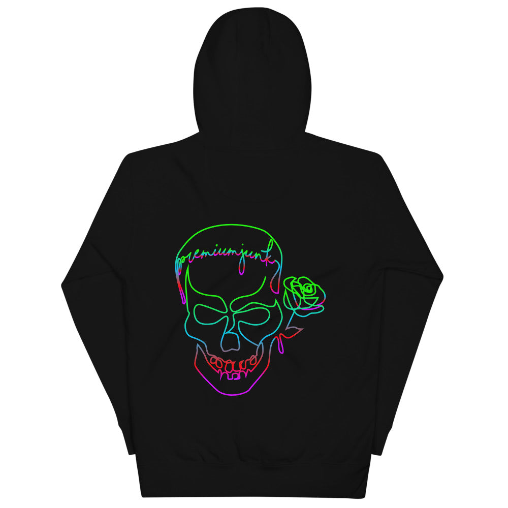 Neon Skull Unisex Hoodie
