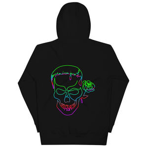 Neon Skull Unisex Hoodie