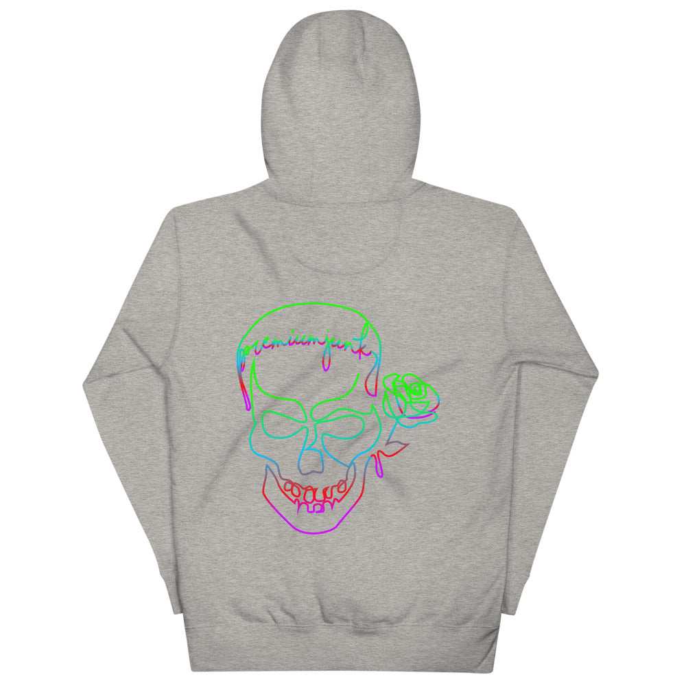 Neon Skull Unisex Hoodie