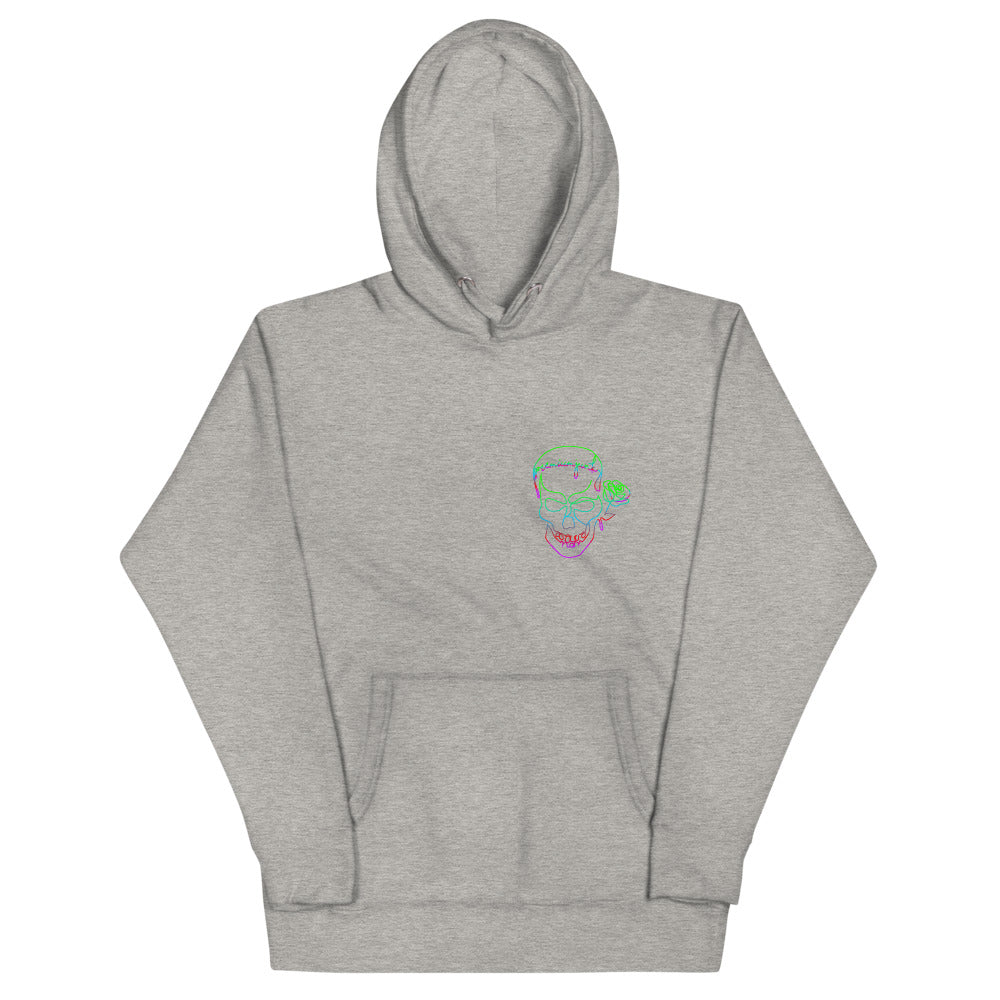 Neon Skull Unisex Hoodie