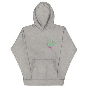 Neon Skull Unisex Hoodie