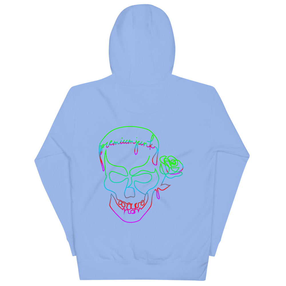 Neon Skull Unisex Hoodie