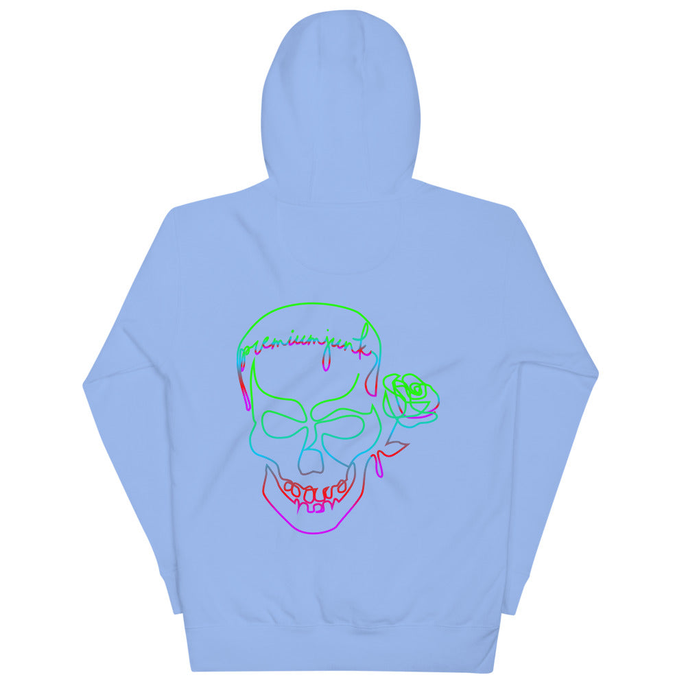 Neon Skull Unisex Hoodie