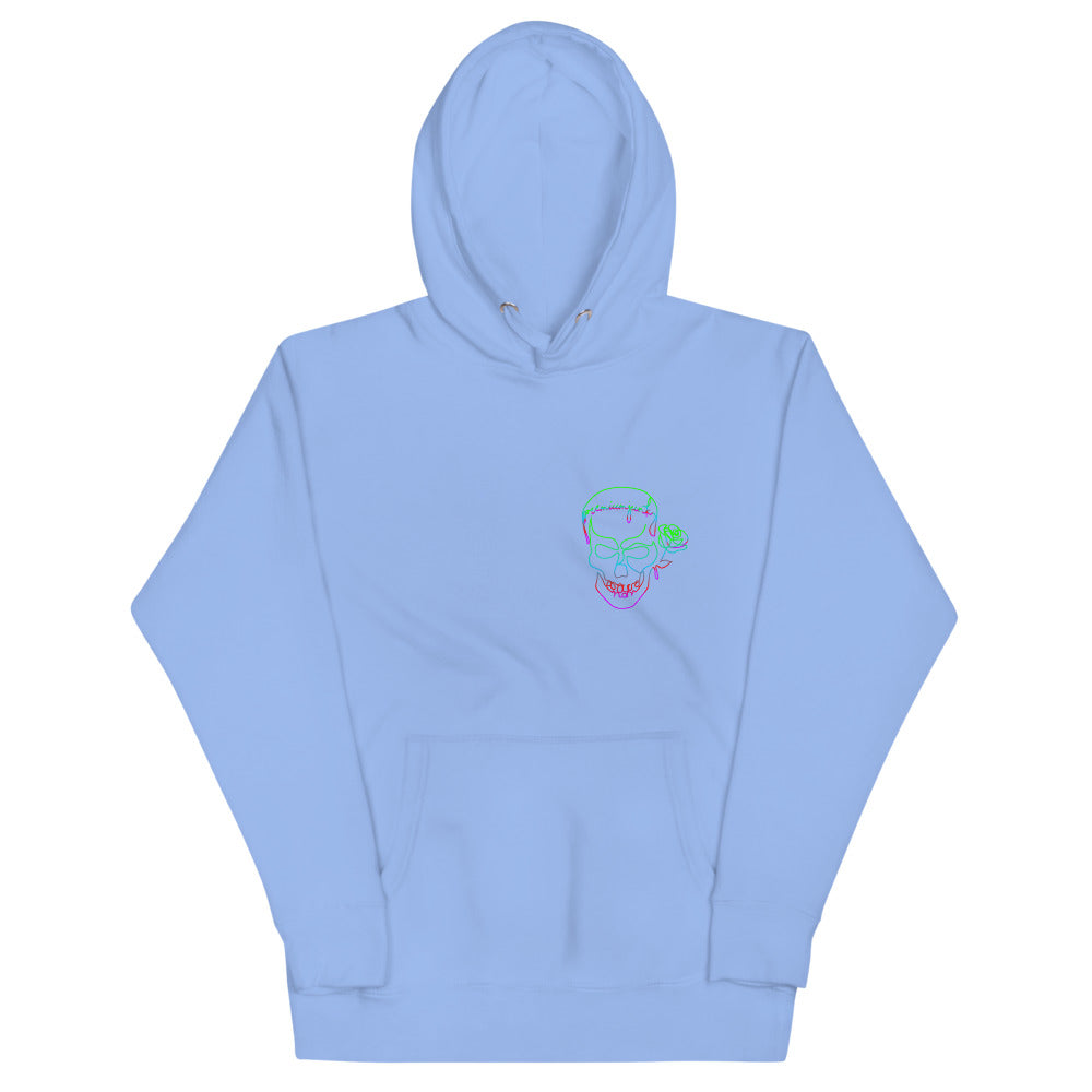 Neon Skull Unisex Hoodie