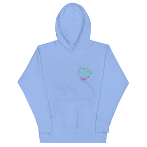 Neon Skull Unisex Hoodie