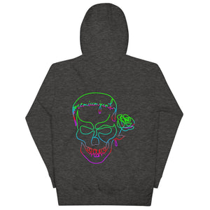 Neon Skull Unisex Hoodie