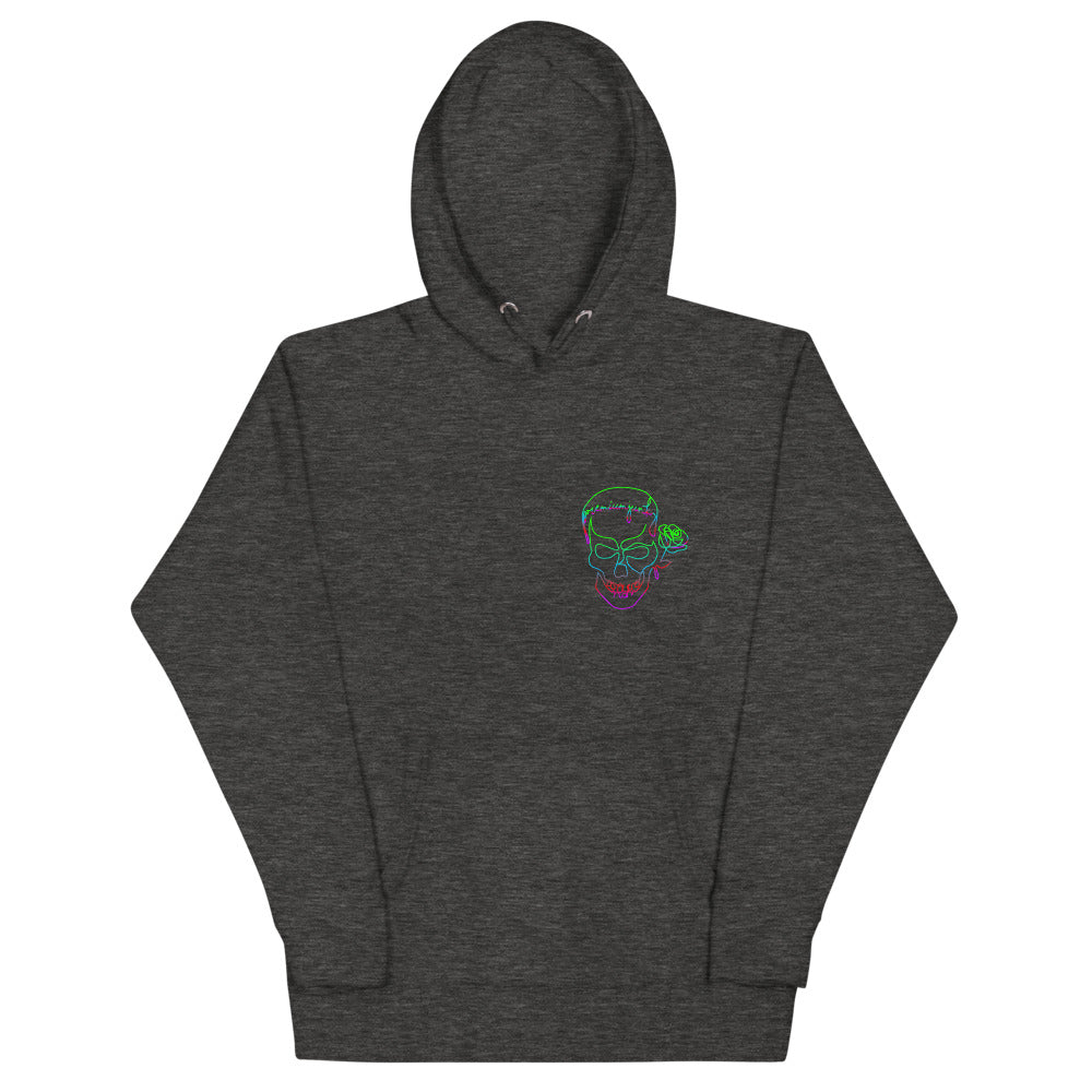 Neon Skull Unisex Hoodie