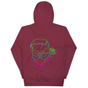 Neon Skull Unisex Hoodie