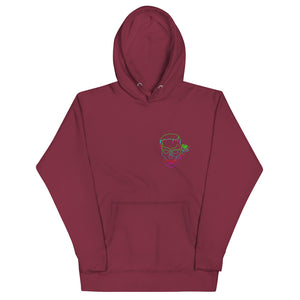 Neon Skull Unisex Hoodie