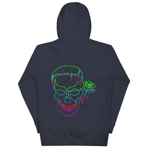 Neon Skull Unisex Hoodie