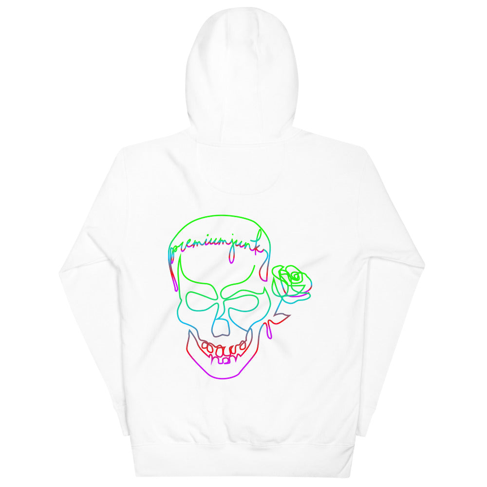 Neon Skull Unisex Hoodie